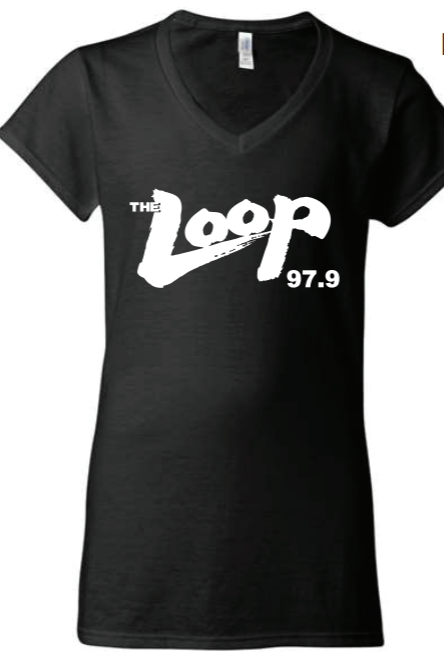 The Loop - Women's Softstyle V-Neck T-shirt – 97.9 The Loop